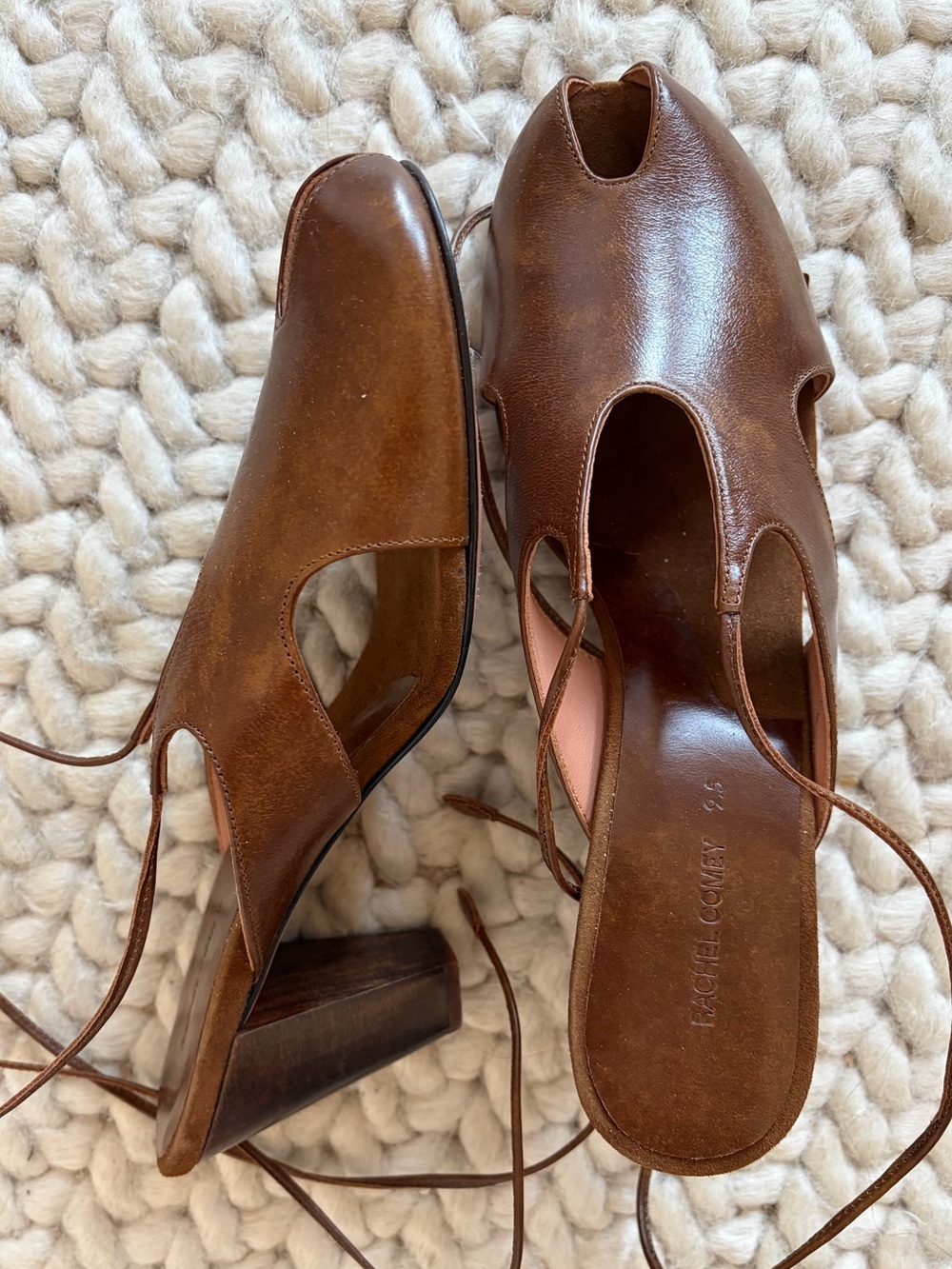 Rachel Comey brown leather heels